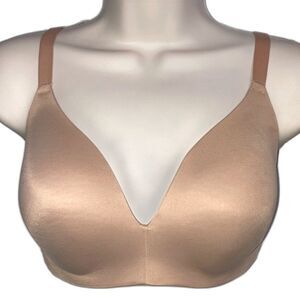 Amazon Essentials Womens Wireless Bra Nude Beige 36D